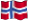 flagg av Norge